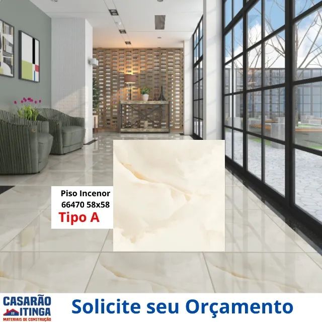Piso Incenor 66470 58x58 Tipo A em Promoção!!