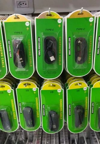 CRC Shop Informática - Cabo USB Cartelado Tipo C, Micro USB 1 Metro - Foto 2