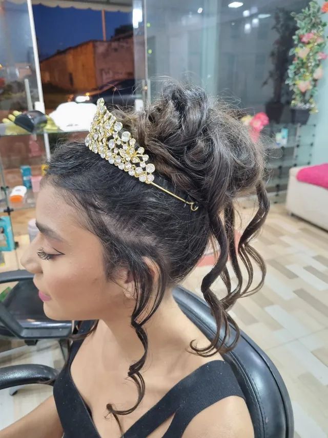 Penteado e maquiagem  para  noiva e debutante  - Foto 5