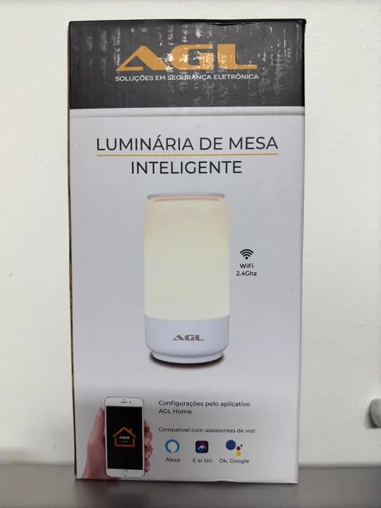 Luminária WIFI AGL- 16 Milhões de Cores. OBS: voçe controla tudo pelo APP AGL Home