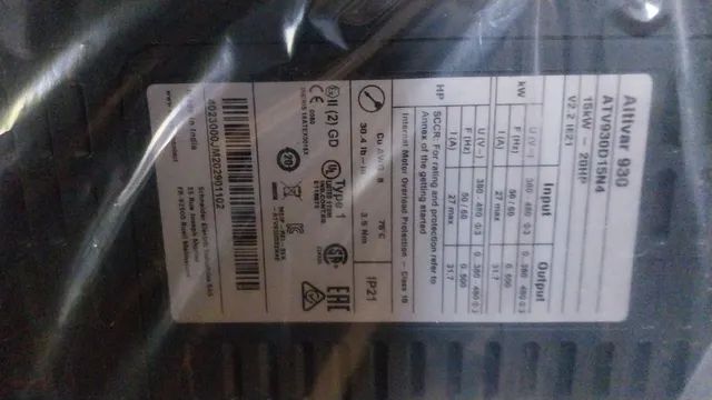 Inversor de frequencia Altivar 930 20 cv Schneider - Foto 3