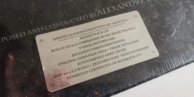 Memorabilia Vinyl + CD Harry Potter And The Deathly Hallows Collector's Edition - Novo - Foto 2