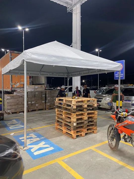 Aluguel mensal tenda, 3x3, 4x4  e diária  - Foto 3