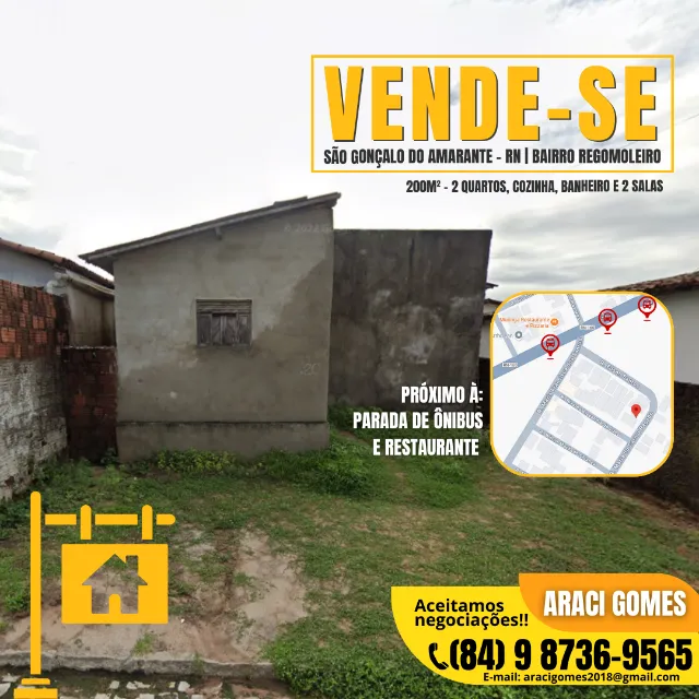 Vende-se terreno 200m² - Preço baixo
