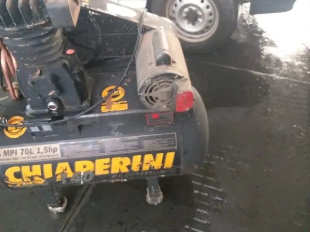 COMPRESSOR DE AR CHIAPERINI 6MPI 70L 1,5HP 140LBS - Foto 3