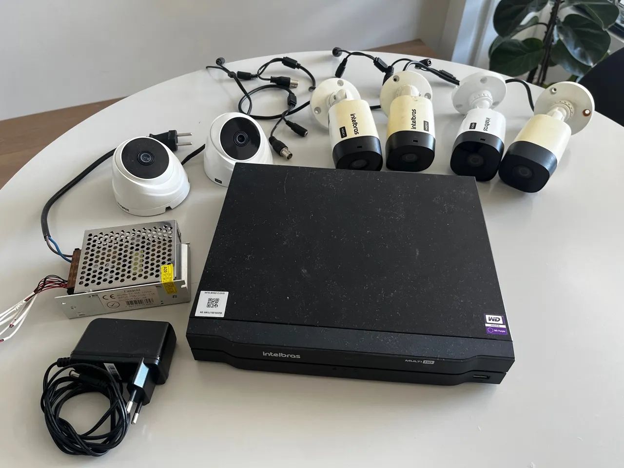 Kit de câmeras e gravador digital 