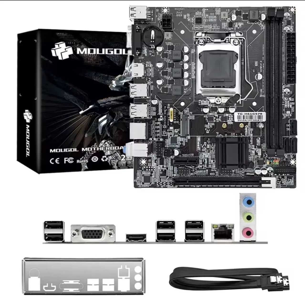 MOUGOL H61M 1155 DDR3 M2 MOTHERBOARD64302741602690120