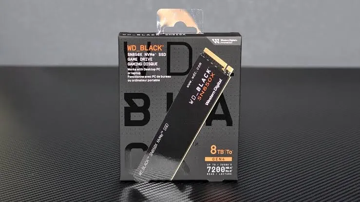 SSD NVME SN850X 8TB