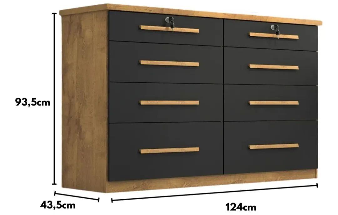 Cômoda super estilosa SÓ VENDO NO PIX A VISTA WHATSAPP *<br> - Foto 3