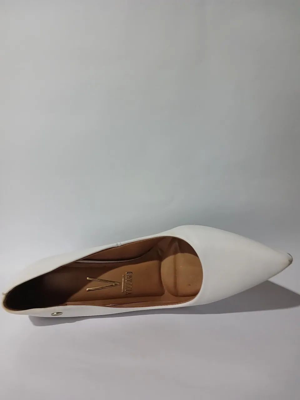 Scarpin Branco Vizzano - Foto 4