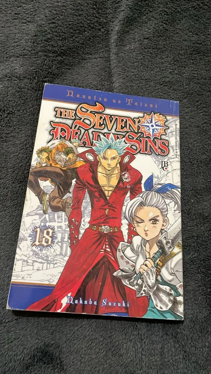Mangá os sete pecados capitais volume 25 - Livros e revistas