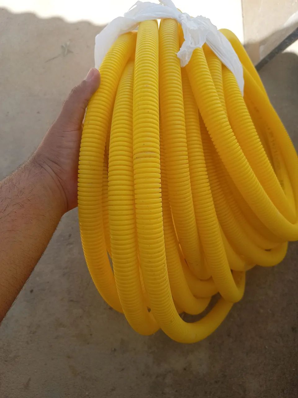 Conduíte Corrugado Amarelo de 1" - Foto 2