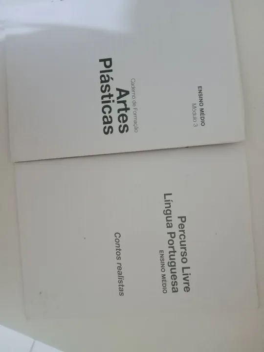 Livros Didáticos Artes Plásticas e Percurso Livre - Ensino Médio - Foto 2