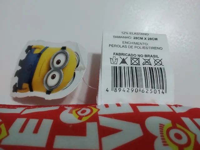 Almofada - Love - Minions - Meu Malvado Favorito    - Foto 3