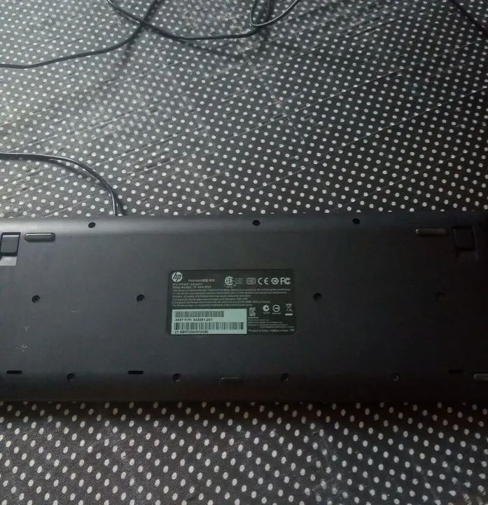 Teclado HP USB - Usado - Foto 2