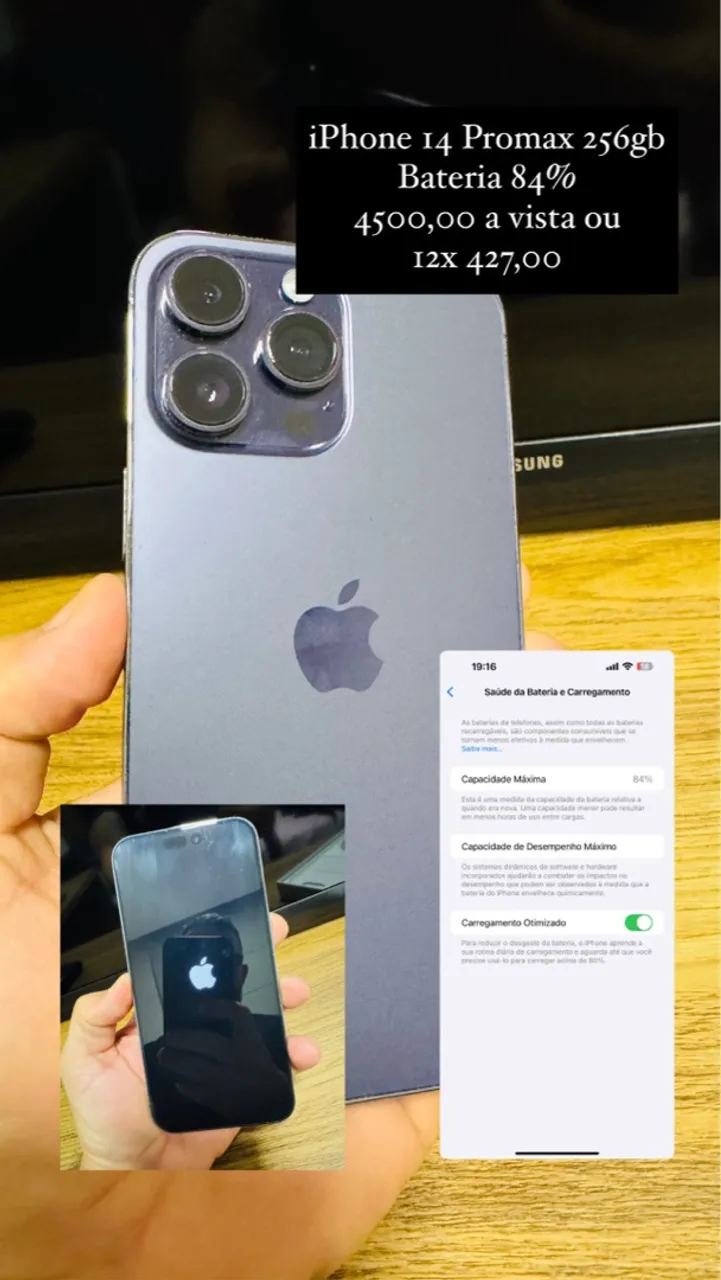 iPhone 14 promax 256gb
