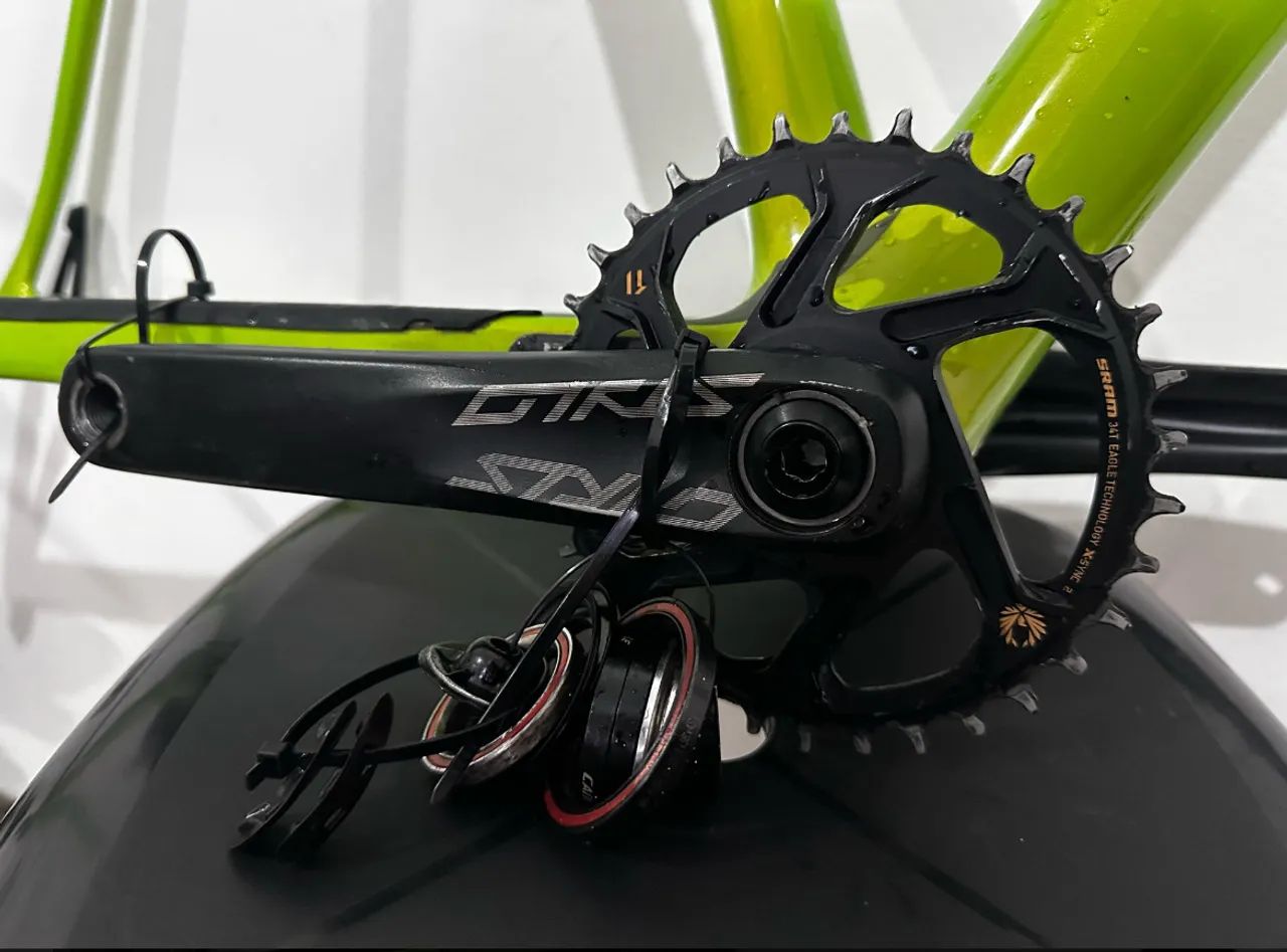 Quadro Cannondale F-si Carbono Ano 2019 Verde Xl - Foto 2