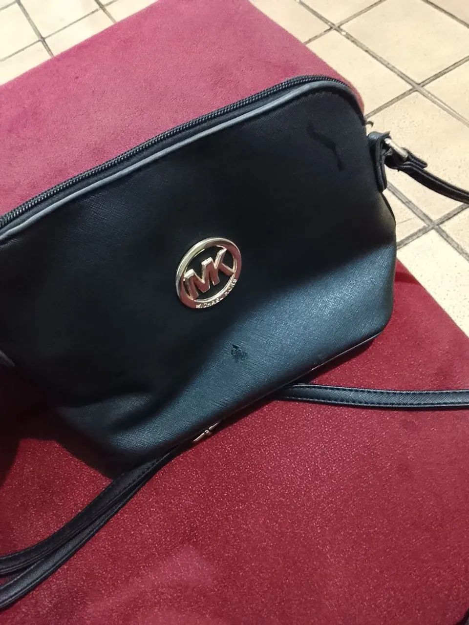 Bolsa de couro Michael Kars original - Foto 4