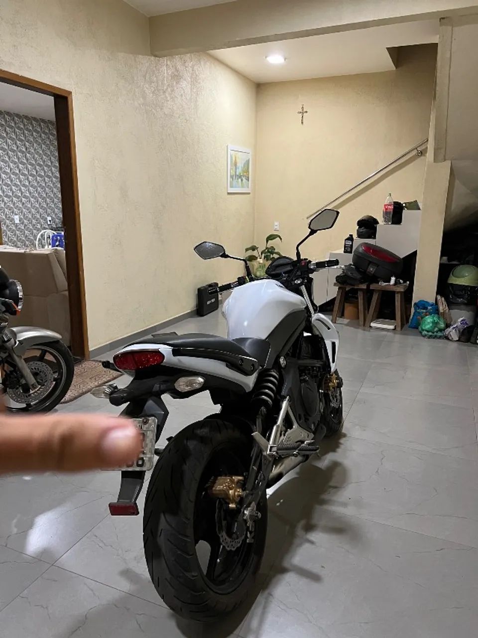 Vendo ou troco Kawasaki er6n - Foto 3