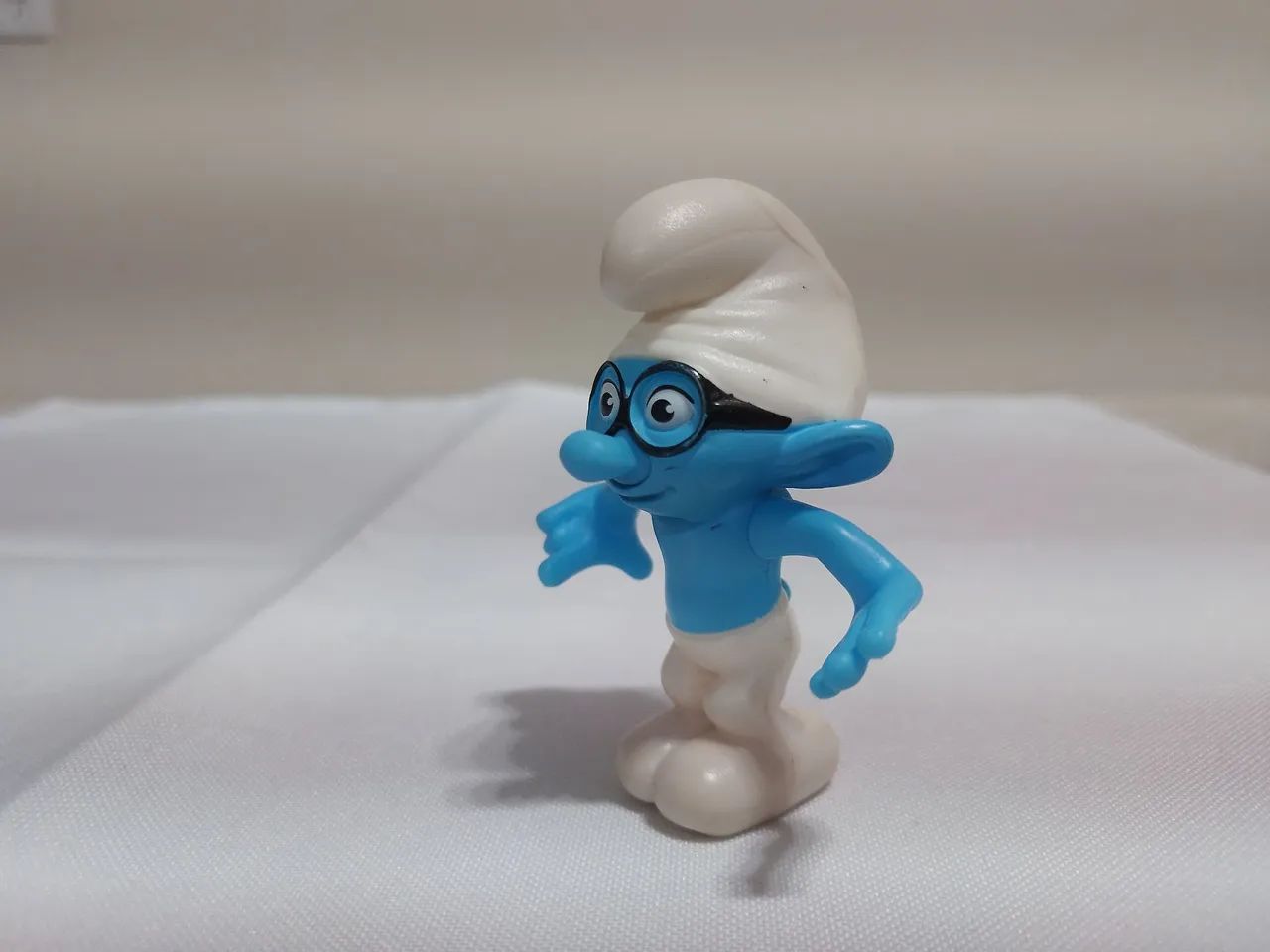 Boneco Smurf Gênio Colecionável - Foto 2