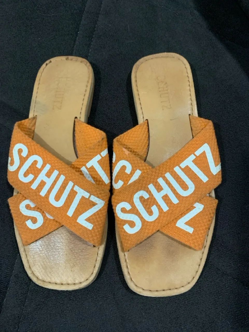 Sandálias Schutz Laranja