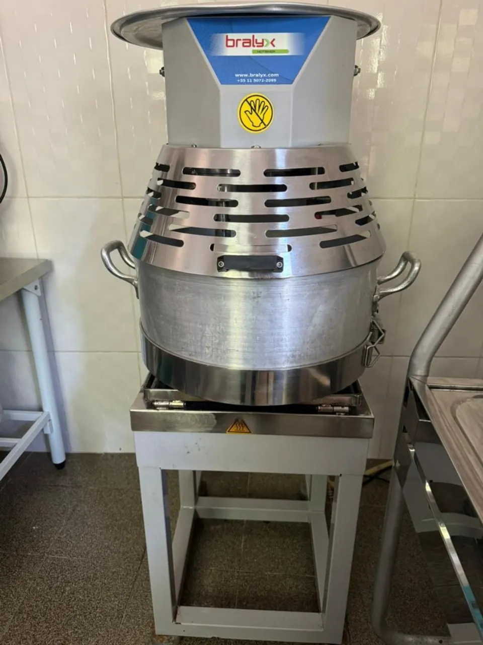 Cozedor Industrial Bralyx hotmixer 35 litros
