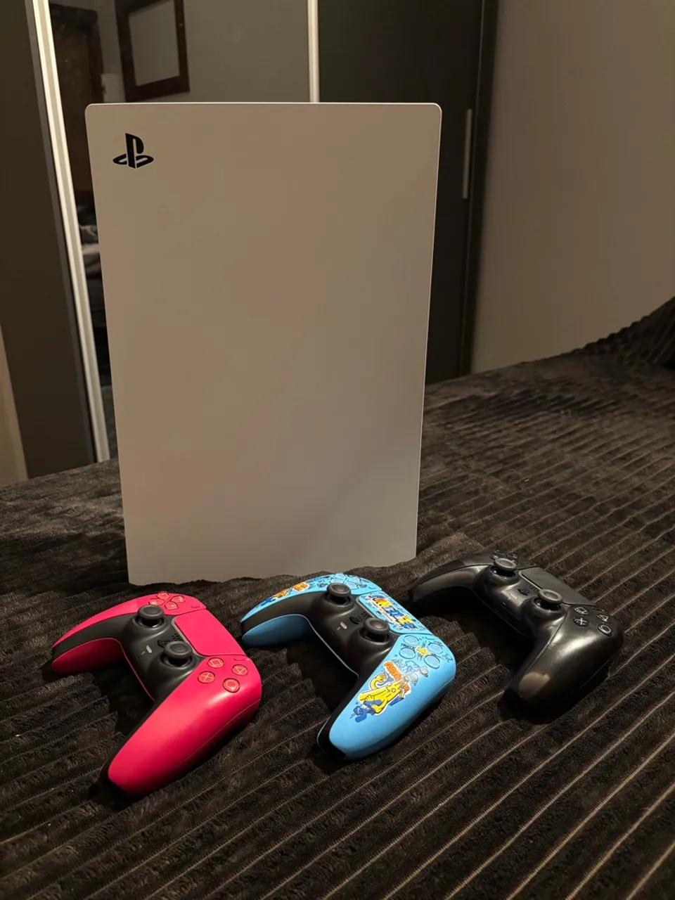 Ps5 Digital + 3 Controles + SSD 1Tb 7200mbps
