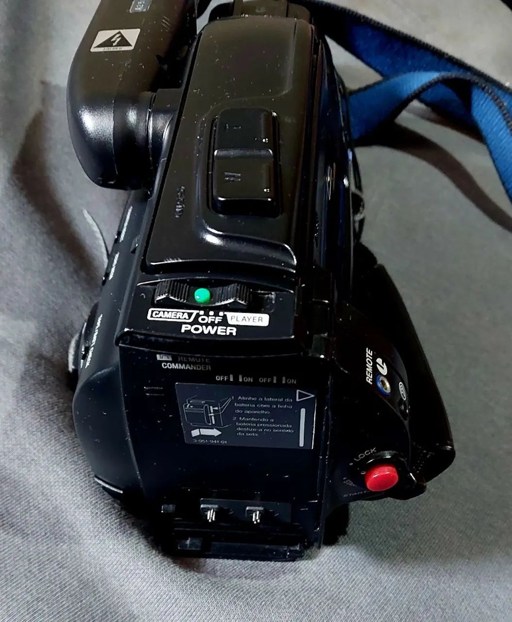 Filmadora Sony Video 8 Handycam  com defeito  - Foto 5