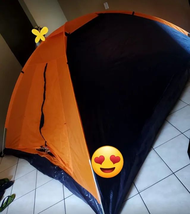 DIRETO DE FÁBRICA: Barraca de Camping para 6 Pessoas