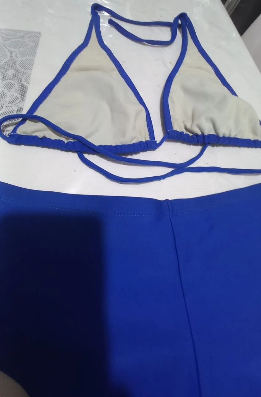 Biquíni azul moderno - Foto 2