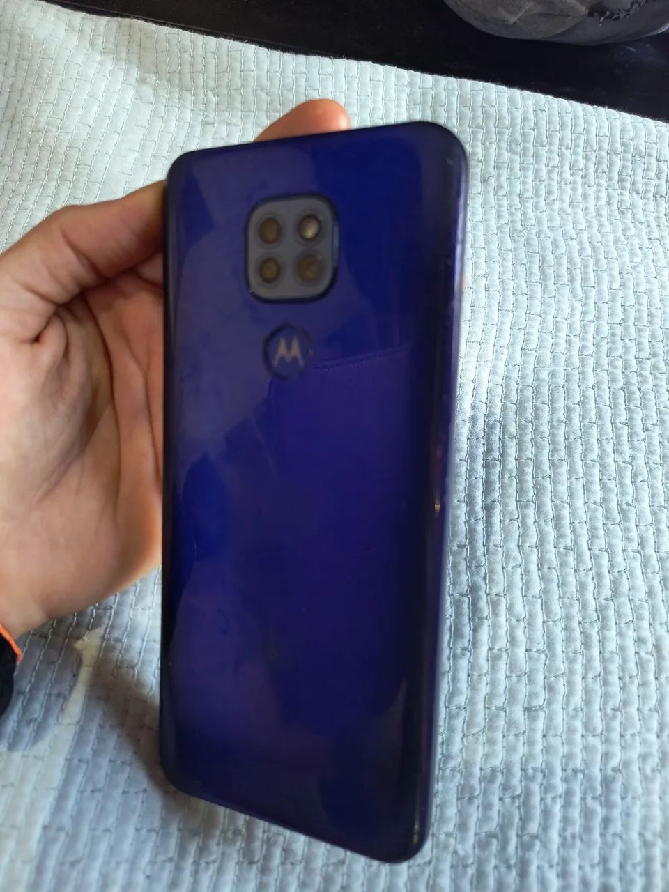 Vendo celular Moto g 9 Play Azul  - Foto 2