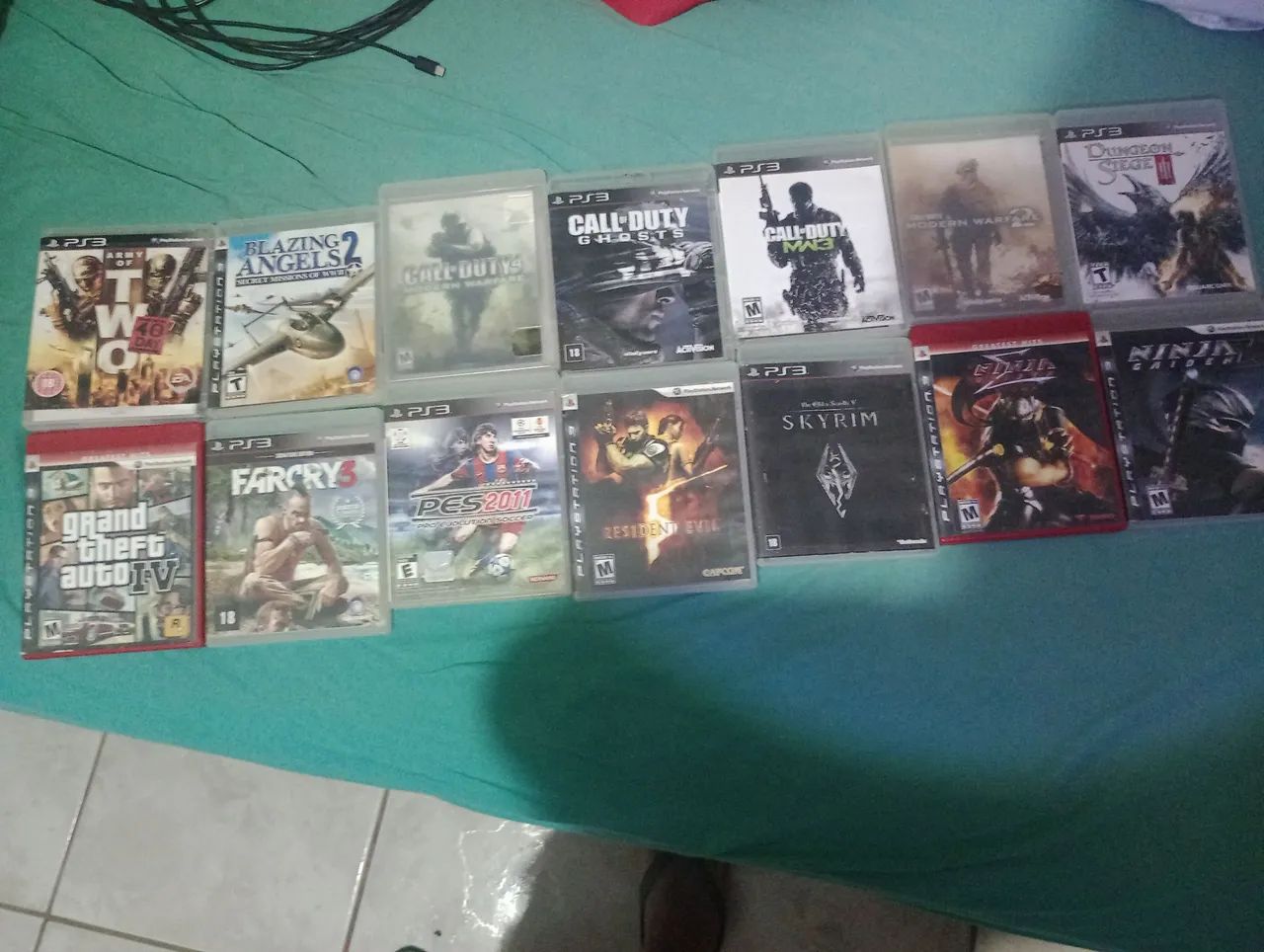 Lote de Jogos PS3 - Diversos Títulos