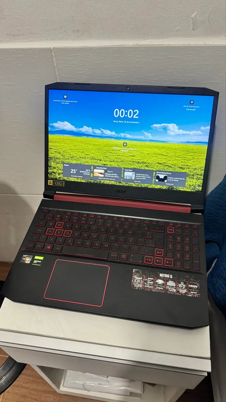 Notebook Acer Nitro 5 1TB+256gb SSD - Foto 2