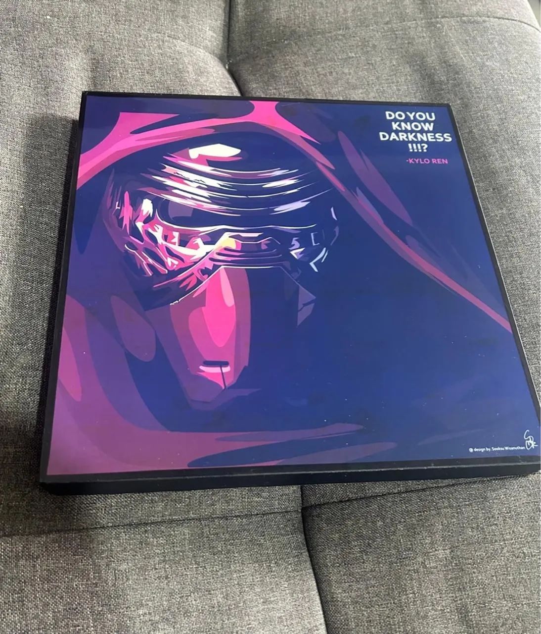 Quadro Decorativo Kylo Ren - Star Wars