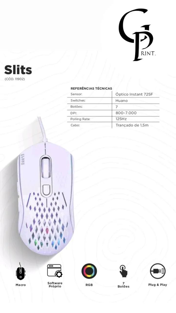 MOUSE GAMER - CLANM PROMOÇÃO! - Foto 2