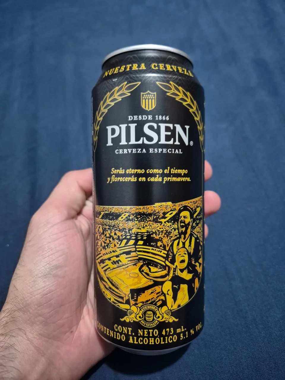 Lata Cerveja Pilsen Peñarol