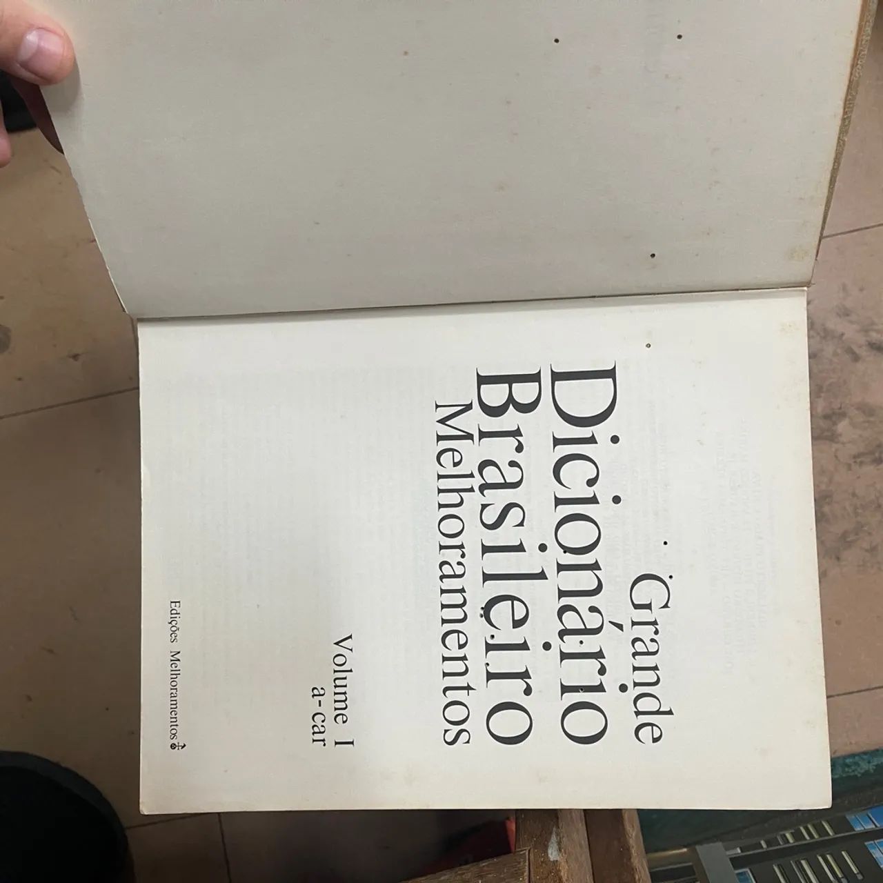 Grande dicionário brasileiro melhoramentos coleção 5 livros - Foto 2