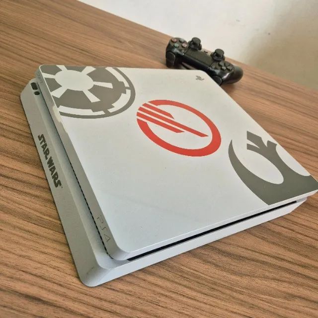 Playstation 4 (SLIM, 01 TB): Edição Star Wars + 06 meses Garantia !!! - Foto 2