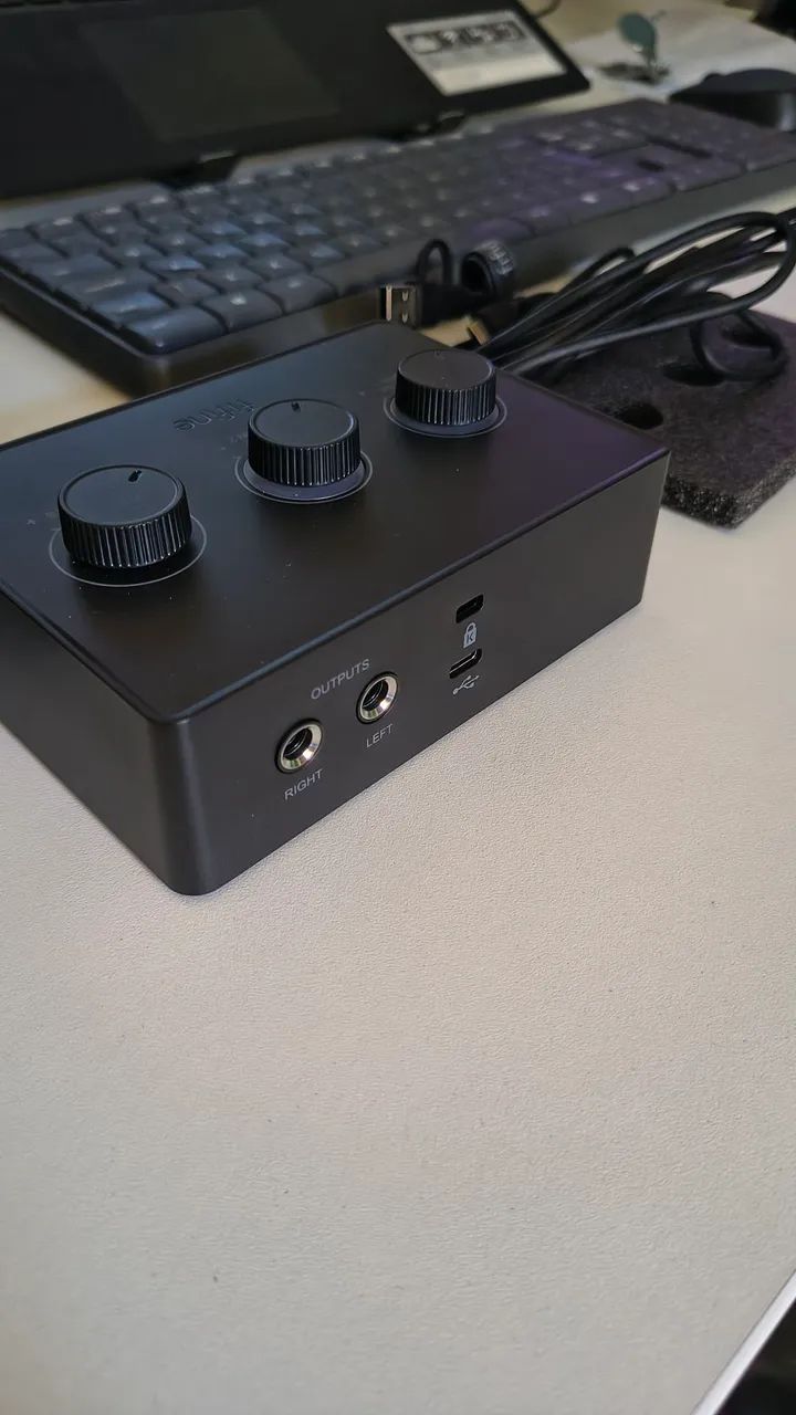 Interface de Áudio Fifine - Foto 4