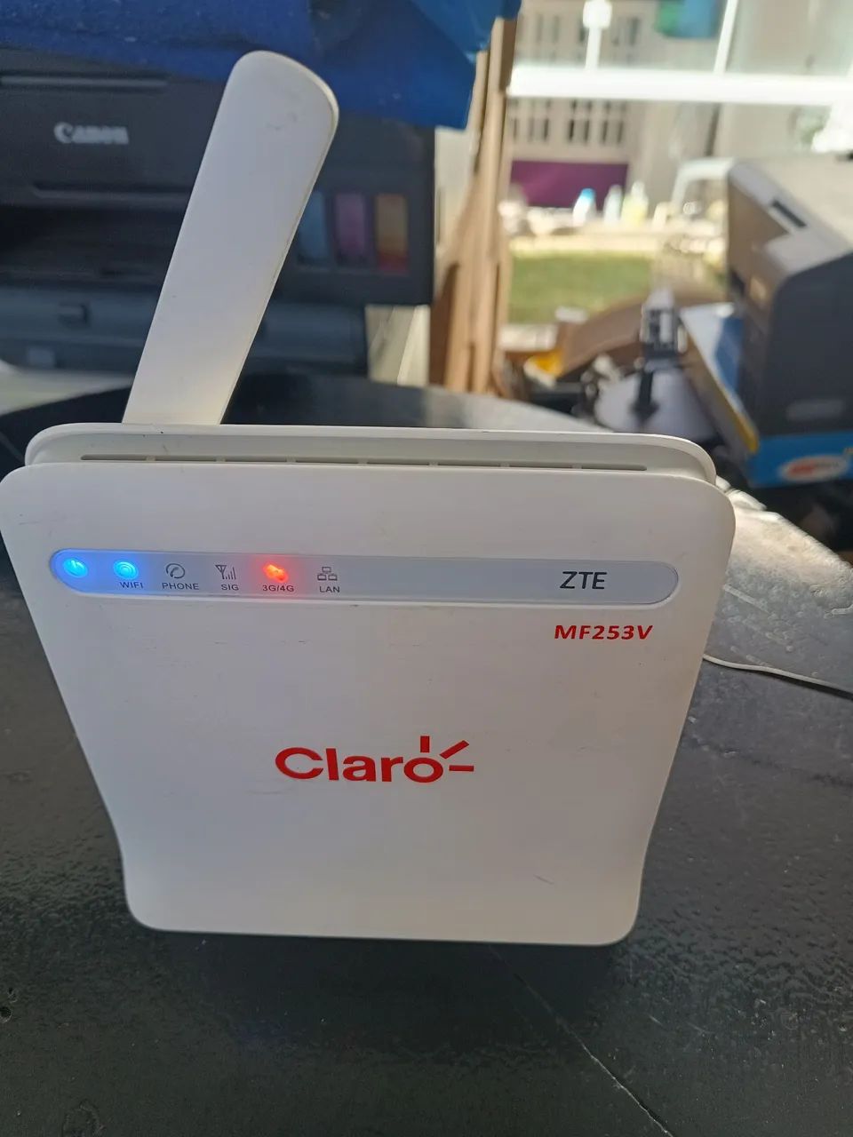 Vendo modem Roteador Zte Mf253m Lte Wireless Chip 4gmax, desbloqueado. LEIAAA.