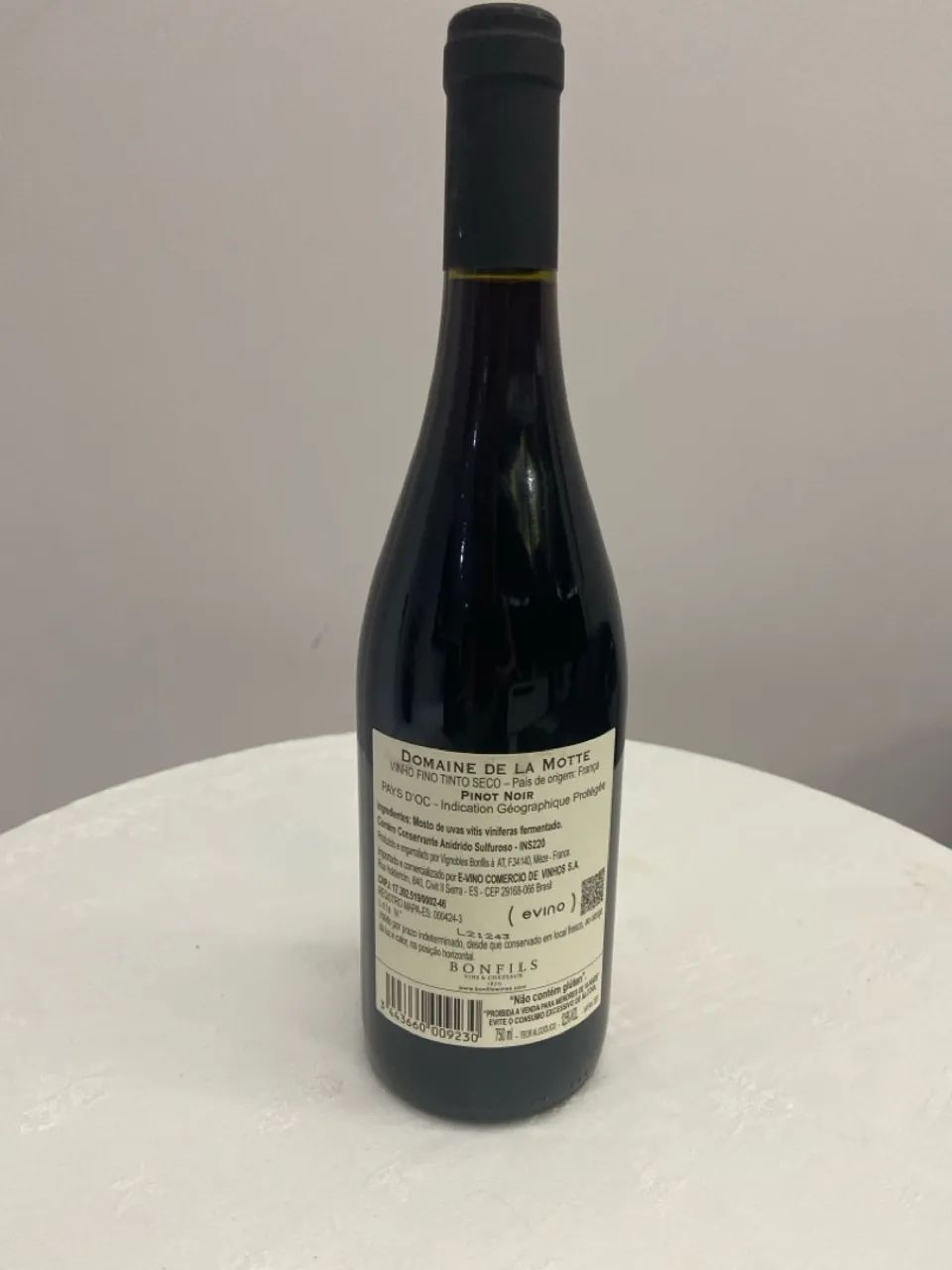 Vinho Pinot Noir Domaine de la Motte - Foto 2