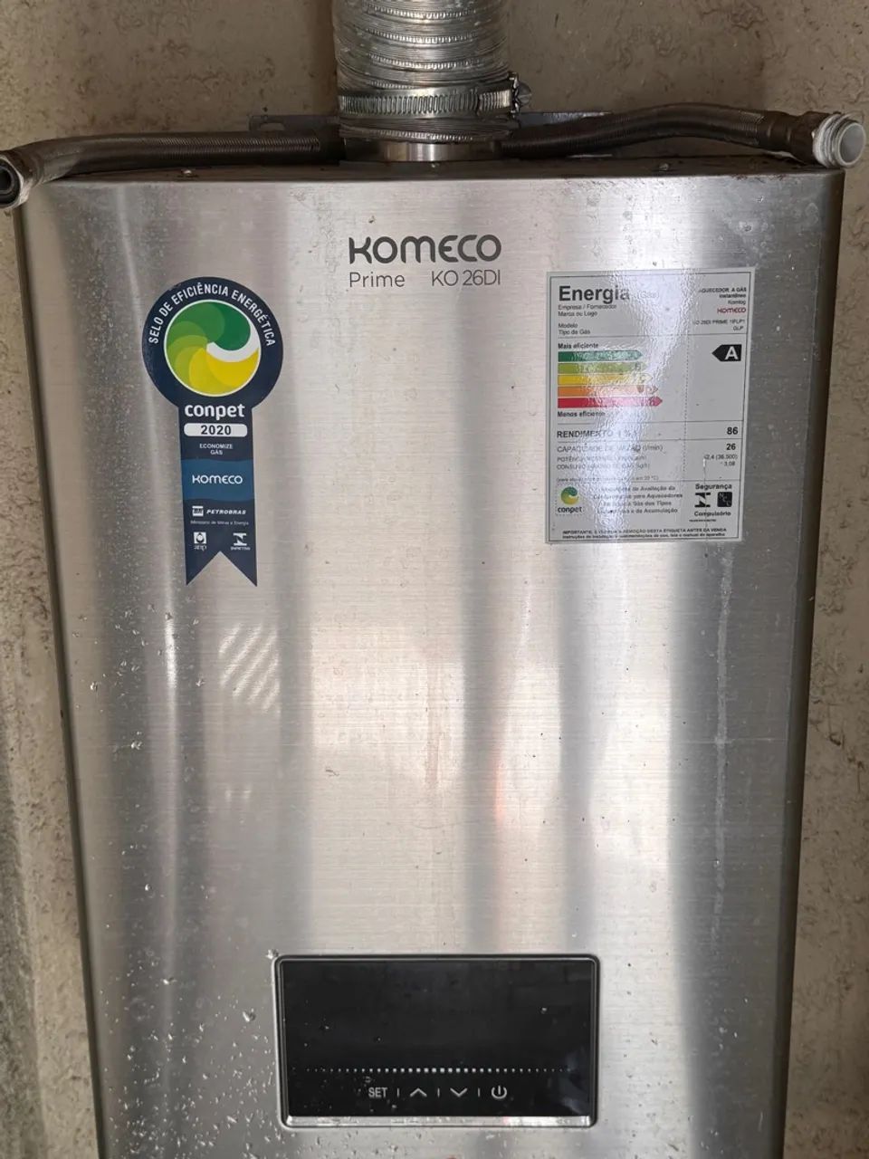 Aquecedor Komeco 26di Prime Glp Wifi
