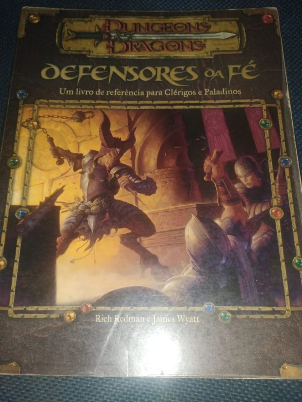 Livro de RPG - Defensores da Fé D&D 3.0