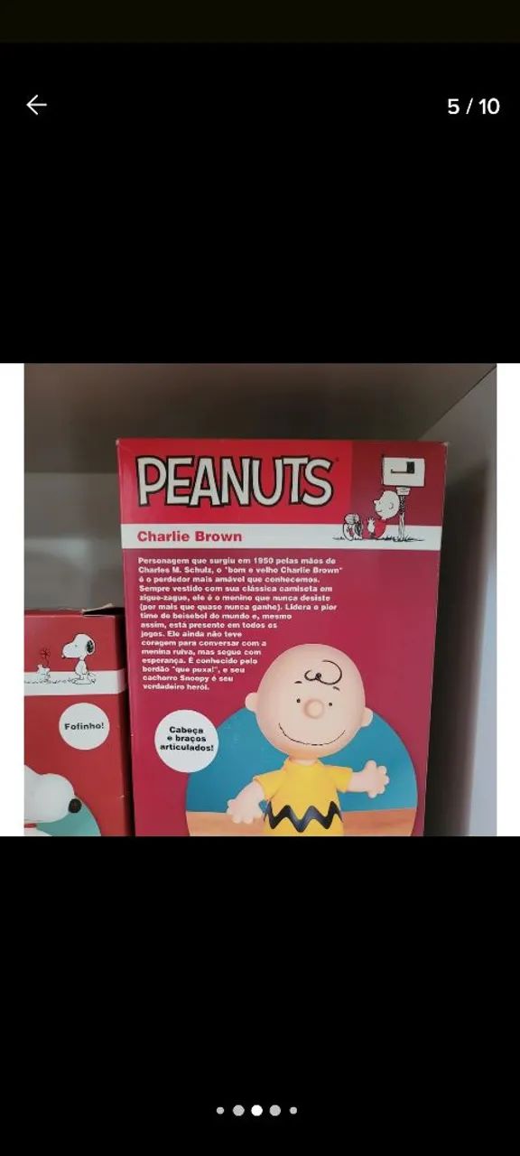 Bonecos Snoopy E Charlie Brown Grow Ano 2015 - Foto 5