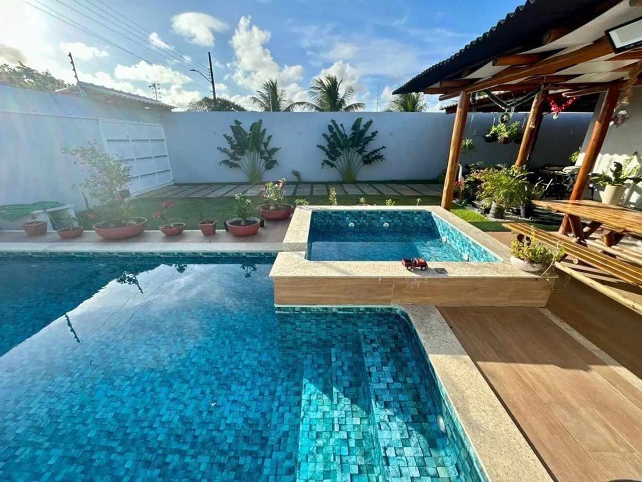 Casa com piscina e churrasqueira para temporada - Foto 14
