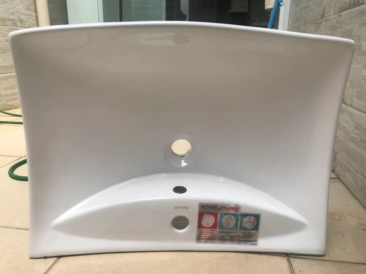 Pia de sobrepor Eternit 61X44