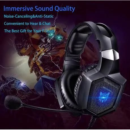 Headset Gamer ONIKUMA com Microfone - RGB - Confortável - Foto 3