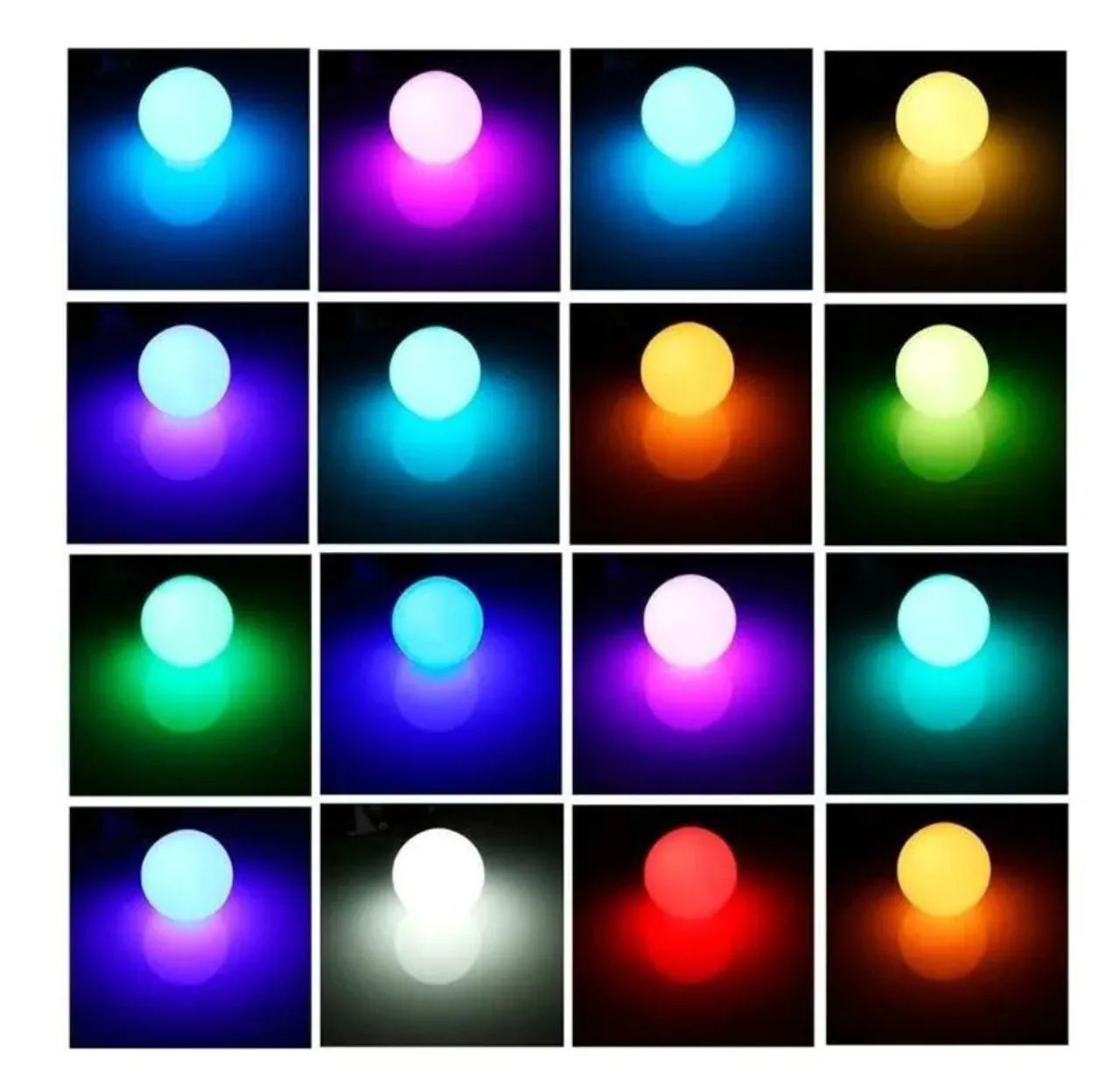 Lâmpada Inteligente RGB com Controle Remoto - Foto 3
