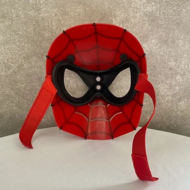 Máscara Homem-Aranha HASBRO Ajustável + Cinto De Feltro - Foto 2
