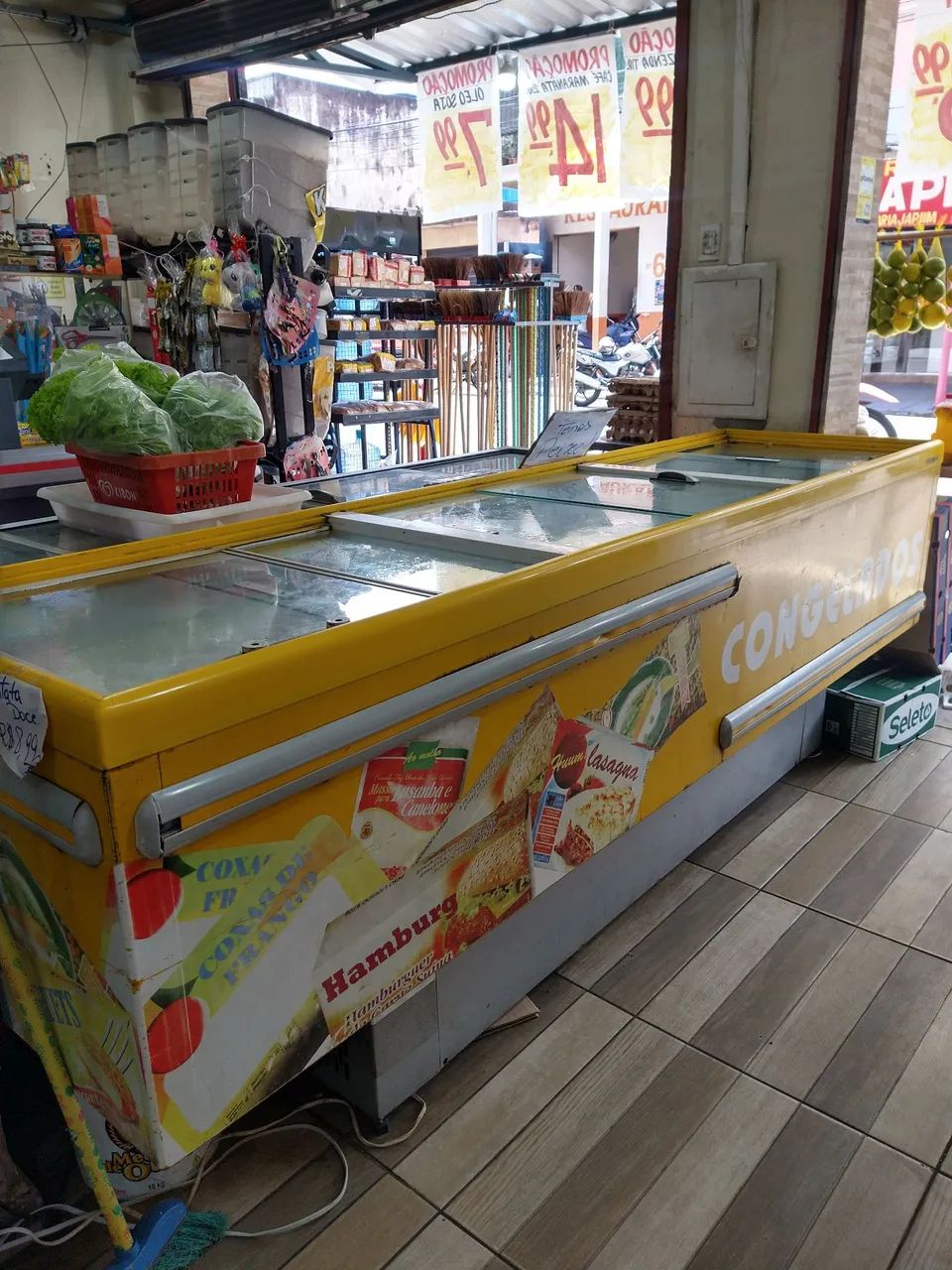 Freezer expositor frigorífico 